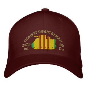 Boné Bordado Vietnam Combat Infantryman M113 Track Hat
