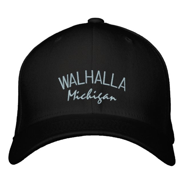 Boné Bordado Walhalla Michigan Bordered Hat (Frente)