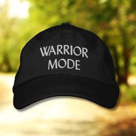 Boné Bordado Warrior Mode Clássico