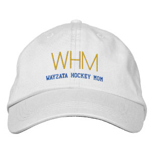 Boné Bordado Wayzata Hockey MOM