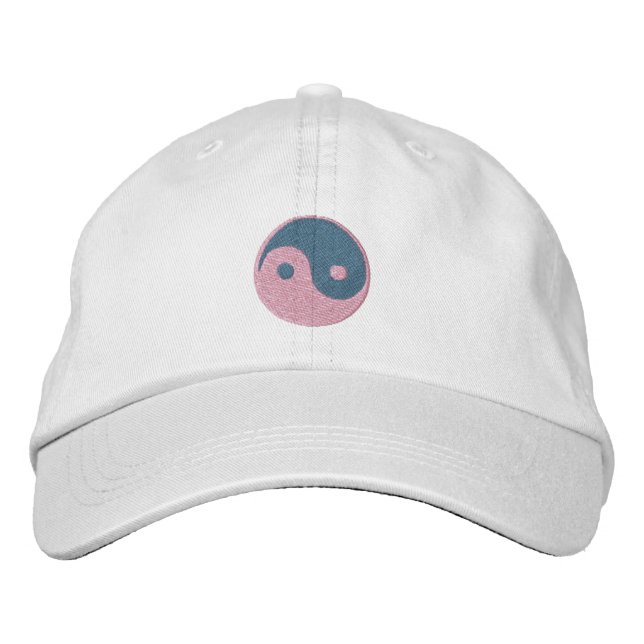 Boné Bordado Yin e Yang (Frente)