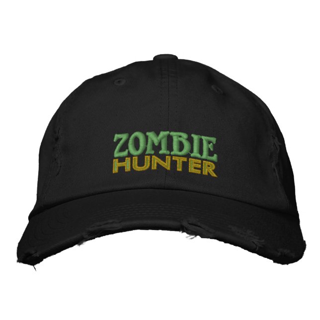 Boné Bordado Zombie Hunter (Frente)