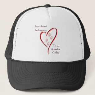 Boné Border Collie Hearts Pertence