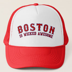 Boné Boston é impressionante mau