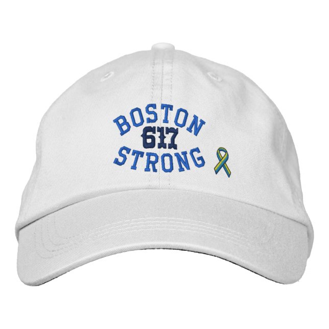 Boné Boston Strong 617 Ribbon Edition (Frente)