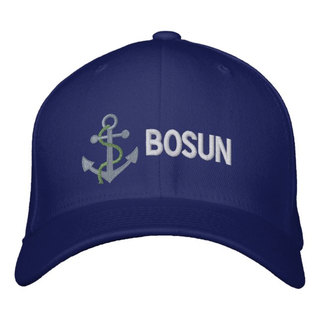 Boné BOSUN Yacht Embroidered Cap (Frente)