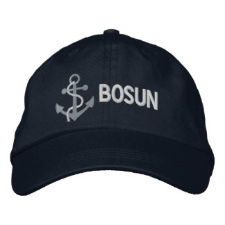 Boné BOSUN Yacht Embroidered Cap