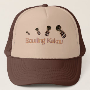 Boné Bowling Kakou Cabeças Tiki Saltitantes