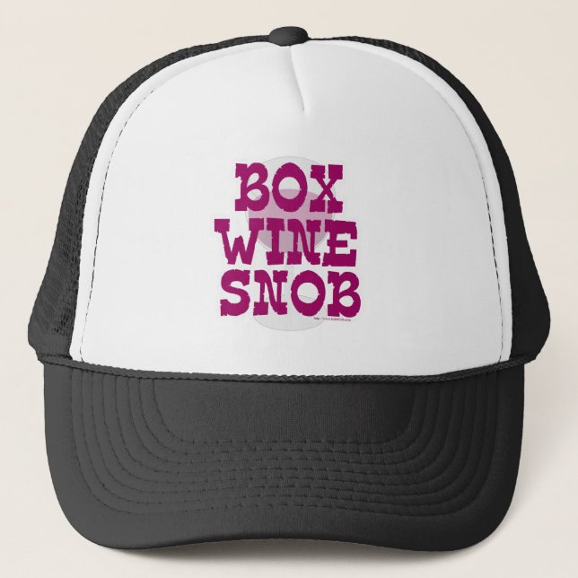 Boné Box Wine Snob (Frente)