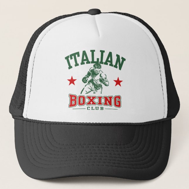Boné Boxing italiano (Frente)