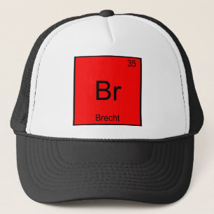 Boné Br - Brecht Camiseta Símbolo Elemento Químico Dive