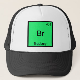 Boné Br - Camiseta Símbolo do Elemento Químico Engraçad