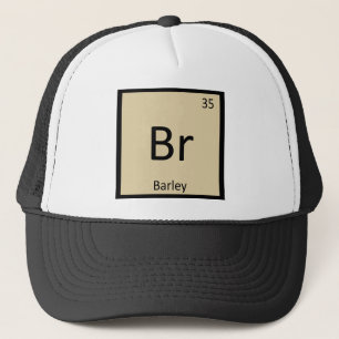 Boné Br - Química da Sopa de Cevada Símbolo da Tabela P