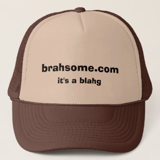 Boné brahsome.com, é um blahg