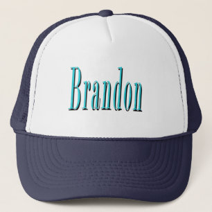 Boné Brandon, Nome Logotipo Azul
