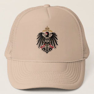 Boné Brasão Alemã império de 1889 águias de império