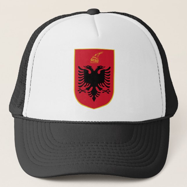 Boné Brasão de Albânia (Frente)