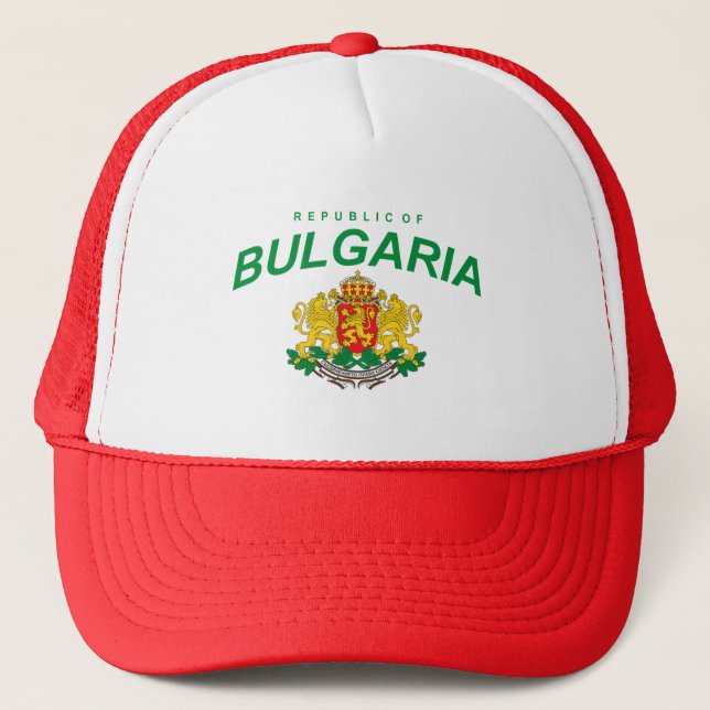 Boné Brasão de Bulgária (Frente)