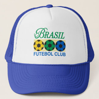 Boné Brasil Futebol Club Vintage Soccer