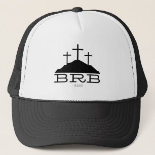Boné BRB Jesus Cruz Calvário Páscoa Religiosa Cristão