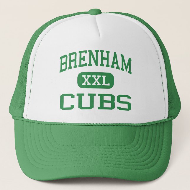 Boné Brenham - Cubs - segundo grau - Brenham Texas (Frente)