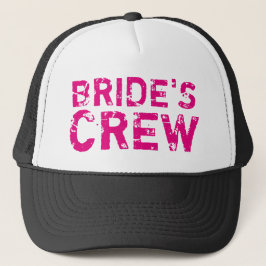 Boné BRIDES CREW chapéu de caminhoneiro vintage para fe
