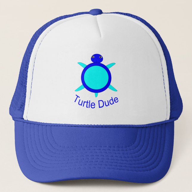 Boné Bright Blue Turtle Duo Hat (Frente)