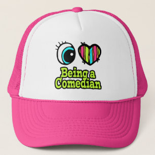 Boné Bright Eye Heart I Love Be a Comedian