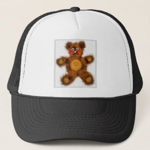 Boné Brinquedo Urso de Pelúcia Cute Churrasco de Bebê