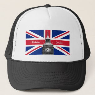 Boné British Flag & Big Ben - Londres, Reino Unido/fãs