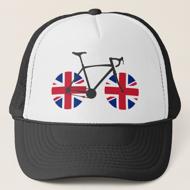 Boné British Flag Cycling (Frente)