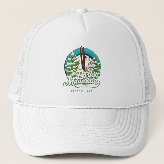 Boné Bromley Mountain Peru Vermont US Ski logo Camionis (Frente)