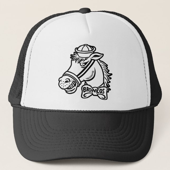 Boné Broncos do Bronc do cavalo dos desenhos animados (Frente)