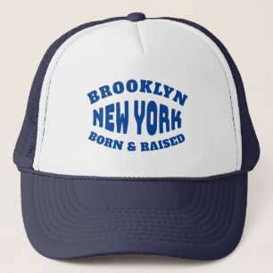 Boné Brooklyn New York Nascer e Raised