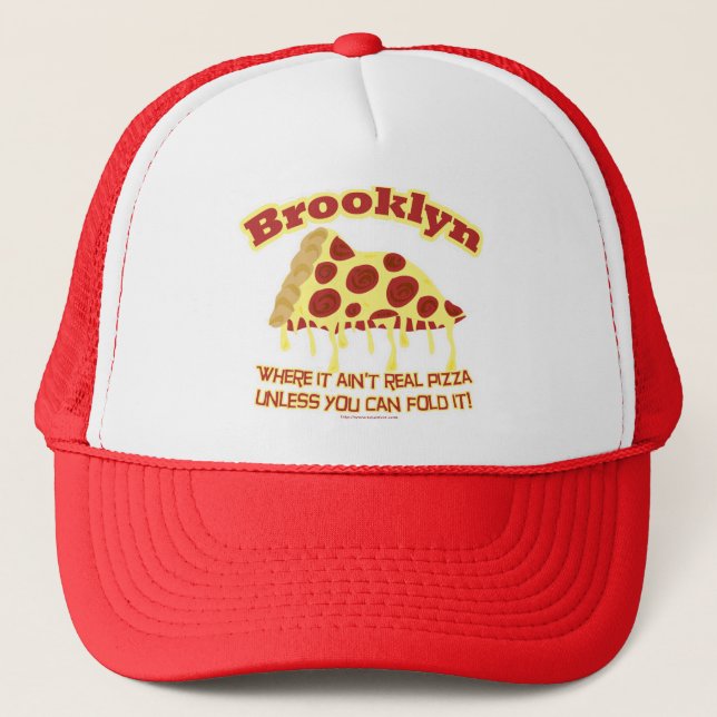 Boné Brooklyn Pizza (Frente)