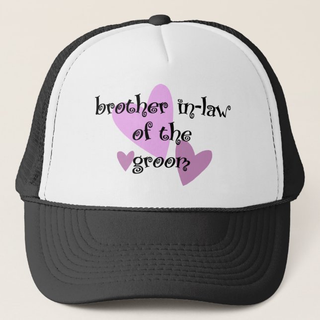 Boné Brother In-Law do Groom (Frente)