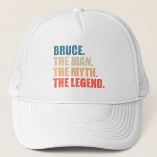 Boné Bruce O Homem O Mito A Lenda