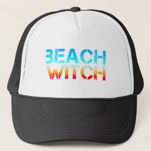 Boné bruxa da praia
