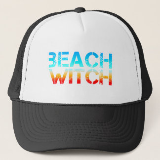 Boné bruxa da praia
