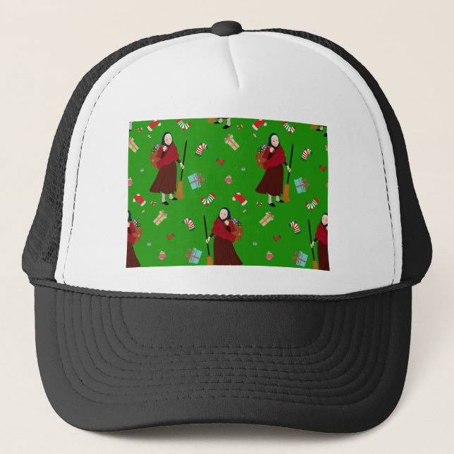 Boné bruxa de natal Befana (Frente)