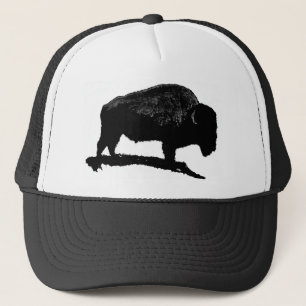 Boné Buffalo Preto e Branco