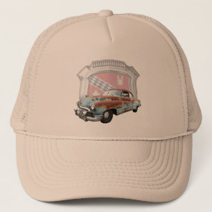 Boné Buick 1950 oxidado que senta-se antes do emblema