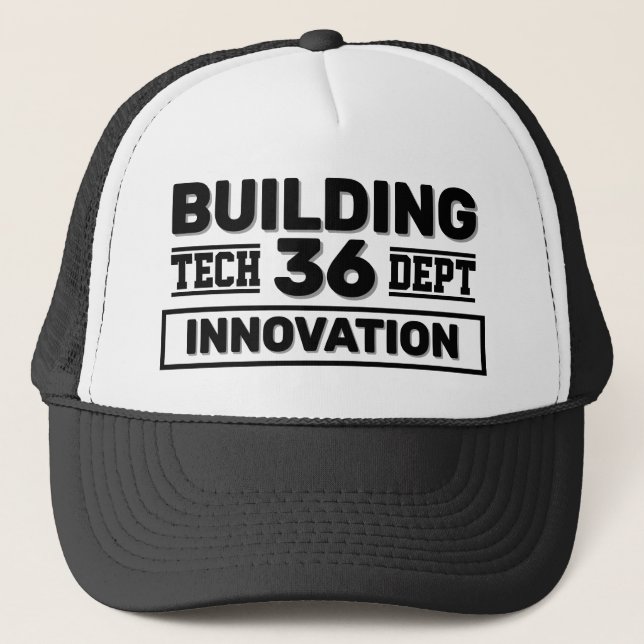 Boné Building 36™ Trucker Hat (Frente)