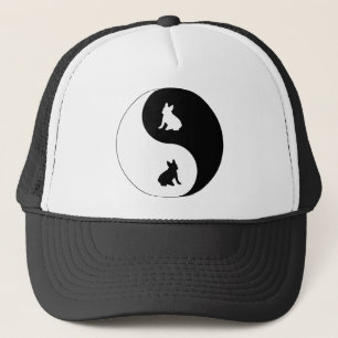 Boné Buldogue francês Yin Yang