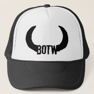 Boné Bull do chapéu do camionista das madeiras