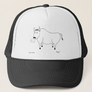 Boné Bull Folk Art Hat
