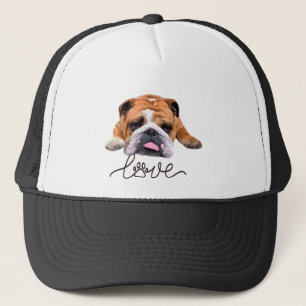 Boné Bulldog,ilustração T-Shirt