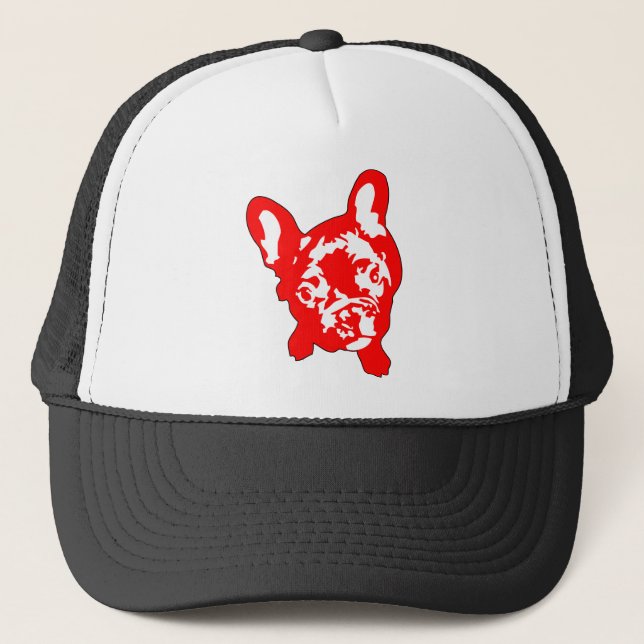 Boné Bulldogue Francês sentado (Frente)