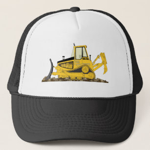 Boné Bulldozer amarelo