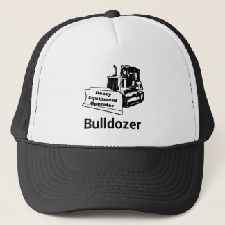 Boné Bulldozer: Operador de Equipamento Pesado